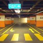 Kapalı Otopark Yaya Yolu Boyama DSC 0510