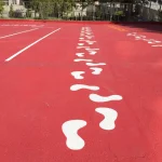 Okul Yönlendirme Okları Boyama okul bahcesi cizgileri 43